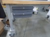 ROLLING WOOD TOP WORK TABLE 72x30x34in TABLE ONLY - 2