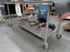 ROLLING WORK TABLE 72x30x34in TABLE ONLY - 2