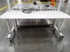 ROLLING ASSEMBLY WORK BENCH 72x30x82in - 2