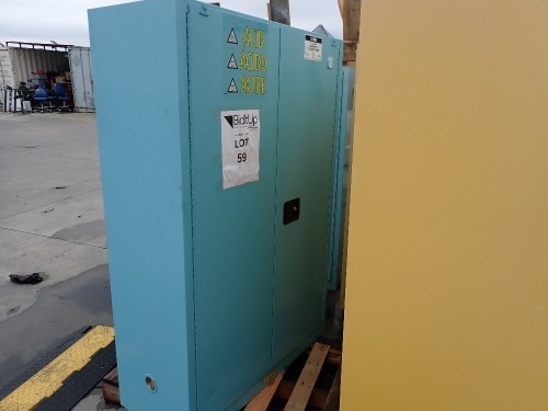ULINE H-3776S CORROSIVE STORAGE CABINET