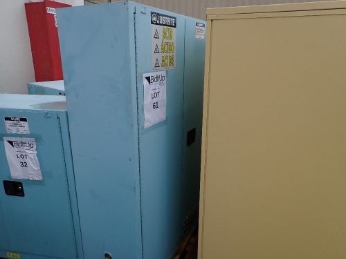 JUSTRITE 894522 45gal ACID AND CORROSIVE STORAGE CABINET