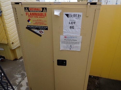 SECURALL M-A390 90gal FLAMMABLE LIQUID STORAGE CABINET