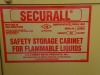 SECURALL M-A390 90gal FLAMMABLE LIQUID STORAGE CABINET - 3