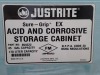 JUSTRITE 894522 45gal ACID AND CORROSIVE STORAGE CABINET - 3