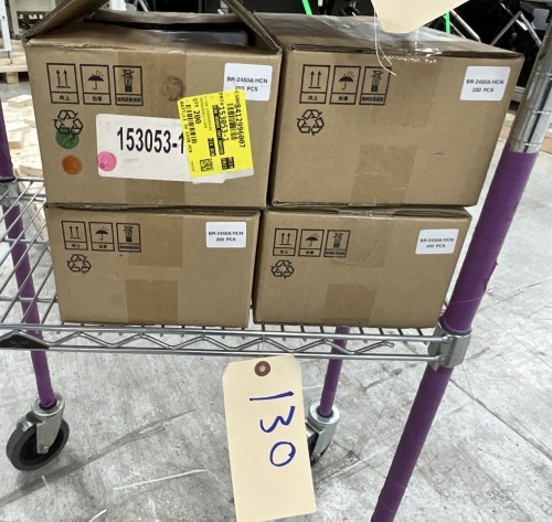 800 New Panasonic BE2450A Lithium Batteries 3v Boxed