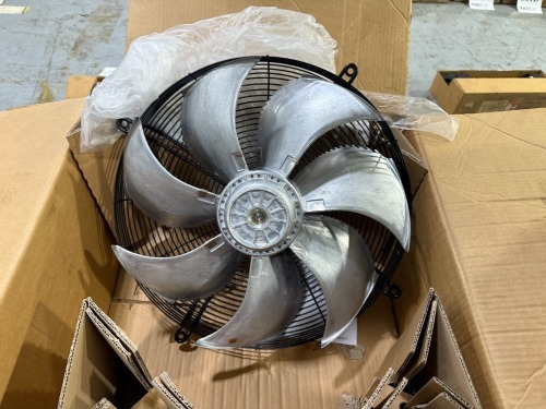 (3) 22" Ziehl-Abegg Fans