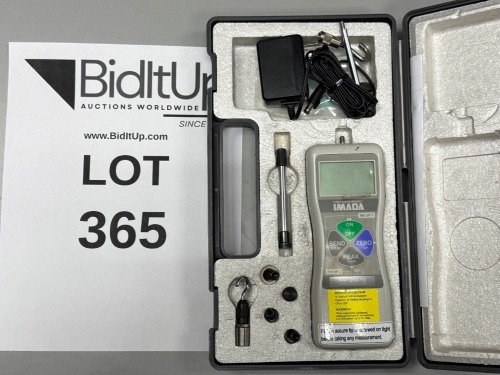 Imada DST-110 Digital Force Gauge with Outputs, 110 lbf Capacity