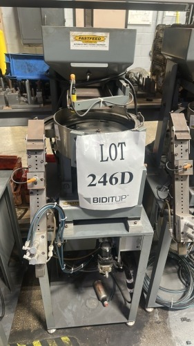 FastFeed Corporation Automatic Vibratory Feeder Bowl With Rodix Feeder Controller, 12"in Bowl