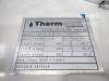 THERMCRAFT INDUSTRIAL FURNACE, MODEL: TSP-67-0-80-3V-J15445/1A, MAX TEMP. 1832 F/ 1000 C, WATTS 12500, VOLTS 480, PH. 1, AMPS 144.6, SERIAL NO. : 185445, 2 SEC. APPROX. 107" HEIGHT X 8'FT LONG - 5