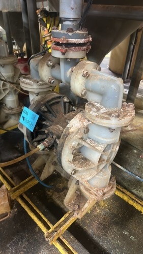 Lot (2) Sandpiper Large Double Diaphragm Pumps