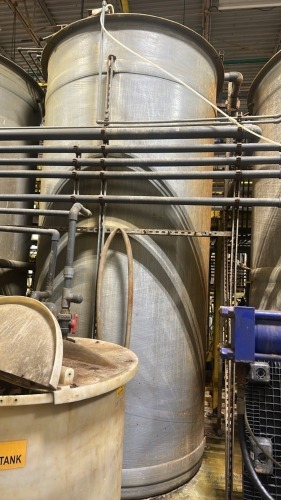 J.Mark System, N1 Neutralization Tank With (2) Mixers And Walchen pH/Orp Controller - LATE REMOVAL