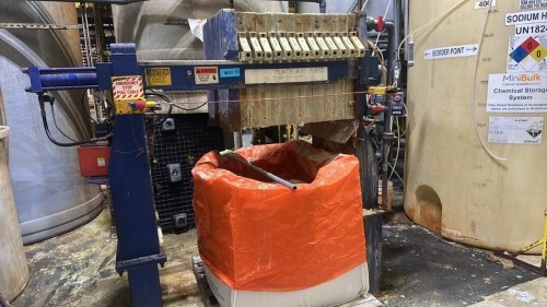 Pacific Press Co. Filter Press - LATE REMOVAL
