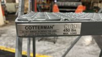 Cotterman 5 Step Safety Rolling Ladder, 450 lb. Max Capacity - 4