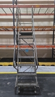 Cotterman Co 8 Step 6.5' Rolling Step Ladder