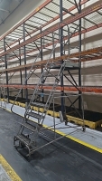 Cotterman Co 8 Step 6.5' Rolling Step Ladder - 2