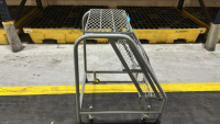 Cotterman 3 Step Safety Rolling Ladder, 350 Max Capacity - 2
