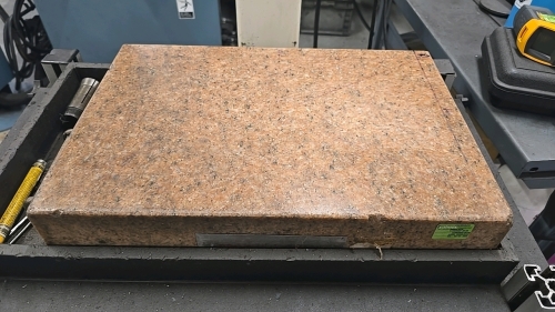 Starrett Granite Surface Plate - 18"x12"x4"