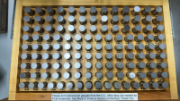 Meyer Pin Gauge Library, Model M-1mm to M-4mm Plus, Size Range 1.52mm to 17.80mm, With 4-Drawer Wood Cabinet - 5