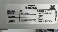 KRUSS MANUAL K6 FORCE TENSIOMETER WITH (2) RI0111 MEASURING PROBES - 4