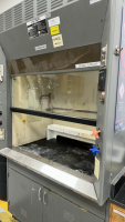 KEWAUNEE LABORATORY FUME HOOD WITH KEEAUNEE AIR ALERT 300 - 3