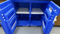 JUSTRITE ACID AND CORROSIVES STORAGE CABINET, 100 LITERS, - 2