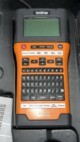 LOT (2) BROTHER P-TOUCH EDGE ELECTRONIC LABELING MACHINES WITH CASE - 2