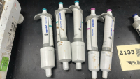 LOT (11) EPPENDORF RESEARCH PLUS PIPETTES, (3) 10ml, (2) 5mL, (4) 1000ul, (1) 100ul, and (1) 20ul - 2
