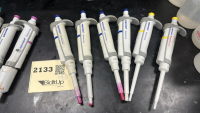 LOT (11) EPPENDORF RESEARCH PLUS PIPETTES, (3) 10ml, (2) 5mL, (4) 1000ul, (1) 100ul, and (1) 20ul - 3