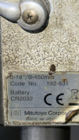 Mitutoyo Height Gauge 192-631, 0-18in/0-450mm, Digital Display - 5