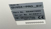 MITUTOYO QV404-PRO_B1F QUICK VISION PRO VISION MEASURING MACHINE - 9