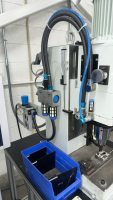 GRANT RIVETERS OVRBITAL RIVETING MACHINE WITH UNITRONICS V570 SCREEN - 9