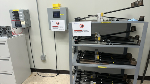 CUSTOM HYDROGEN TESTING STATION