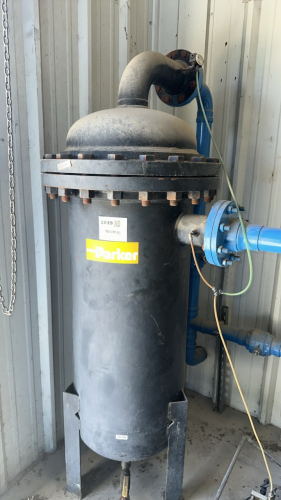 Parker PME2000 Industrial Filter Housing, 260 PSI, Serial 11769