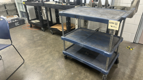 LOT (6) ASSTD WAREHOUSE CARTS
