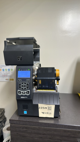 LOT (2) ZEBRA ZT 410 LABEL PRINTERS