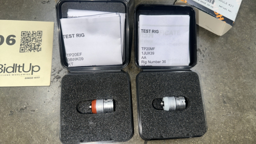 LOT (3) RENISHAW PROBE MODULES, (1) TP20 EXT FORGE PROBE MODULE (1) TP20 MED FORCE PROBE MODULE, AND (1) TP20 STD FORCE PROBE MODUAL