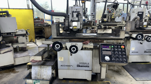 Okamoto ACC 450DXA Surface Grinder, Serial 45989