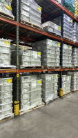 LOT (16) SEC. OF ASST'D PALLET RACKING WITH (110) BEAMS, (110) WIRE TRAYS, UPRIGHT ARE APPORX. 20&rsquo; FT HEIGHT, 3 UPRIGHT ARE APPROX. 16' FT HEIGHT, 42&rdquo; W - 3