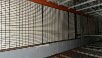 LOT (9) SEC. Of ASST'D PALLET RACKING, WITH (80) BEAMS, (70) WIRE TRAYS, UPRIGHTS ARE APPROX. 19&rsquo; FT HEIGHT X 42&rdquo; W, WIRE MESH iIN BACK - 5