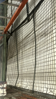 LOT (15) SEC. OF ASST'D PALLET RACKING WITH (64) BEAMS, (64) WIRE TRAYS, UPRIGHT ARE APPORX. 20&rsquo; FT HEIGHT, 42&rdquo; W, WIRE MESH BACK - 6