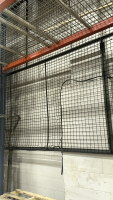 LOT (15) SEC. OF ASST'D PALLET RACKING WITH (64) BEAMS, (64) WIRE TRAYS, UPRIGHT ARE APPORX. 20&rsquo; FT HEIGHT, 42&rdquo; W, WIRE MESH BACK - 8