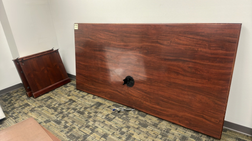 8' FT CONFERENCE TABLE WITH CABLE PORT