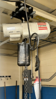 COFFIN 1 TON ELECTRIC CHAIN HOIST WITH POWER LIFT MAGNET - 2