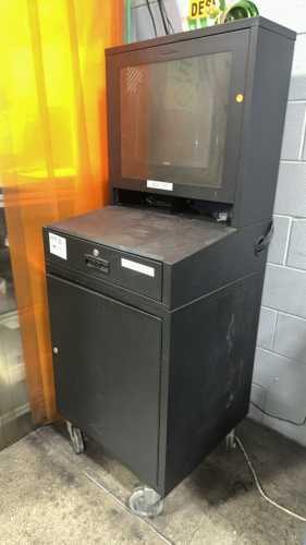 GLOBAL MOBILE COMPUTER CABINET, 24 1/2&rdquo; W x 22 1/2&rdquo; D x 63&rdquo; H