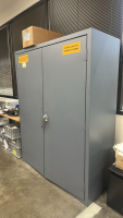 DURHAM HEAVY DUTY BIN STORAGE CABINET WITH ASST'D BOLTS - 2