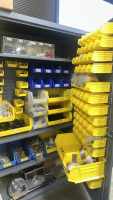 DURHAM HEAVY DUTY BIN STORAGE CABINET WITH ASST'D BOLTS - 3