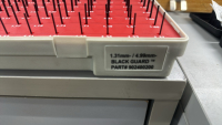 Vermont Gage Pin Gauge Set, 0.20mm to 1.28mm and 1.31mm to 4.99mm Range, Black Guard Coating - 2
