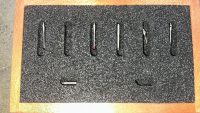 LOT (6) MITUTOYO PROBE TIPS WITH CASE - 2