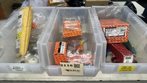 LOT ASST&rsquo;D PARTS FOR QUICK VISION MACHINES