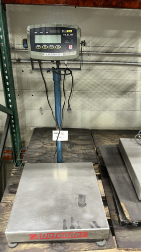 OHAUS 5000 SERIES SCALE, PLATFORM SIZE: 18&rdquo; x 18&rdquo;